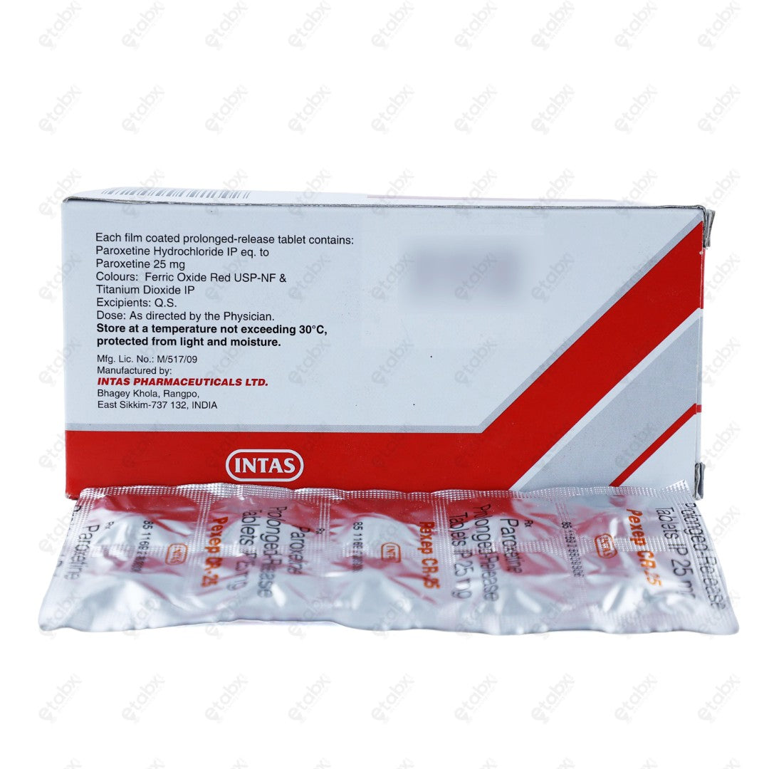 Pexep CR 25mg Tablet 15's