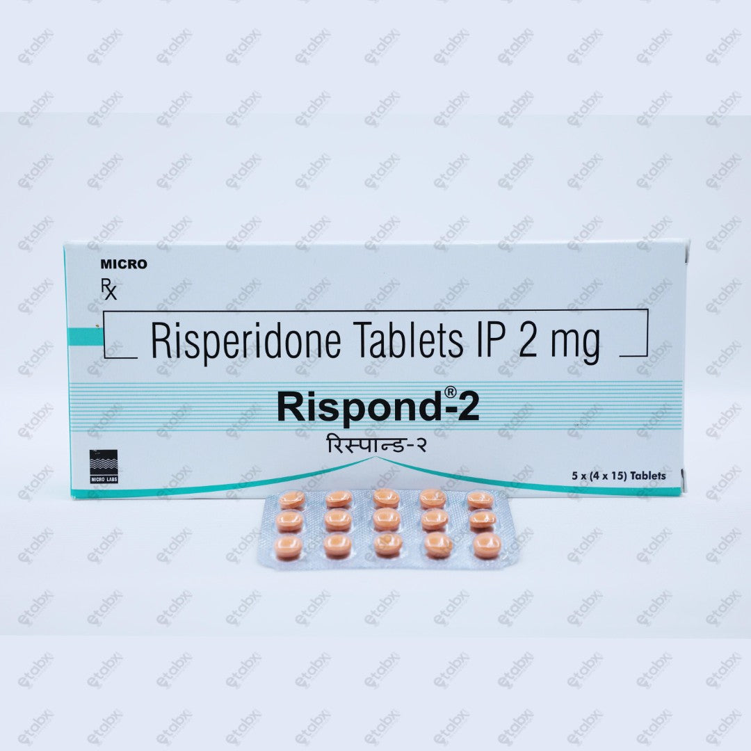 RISPOND 2mg Tablet 15's