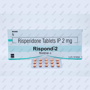 RISPOND 2mg Tablet 15's