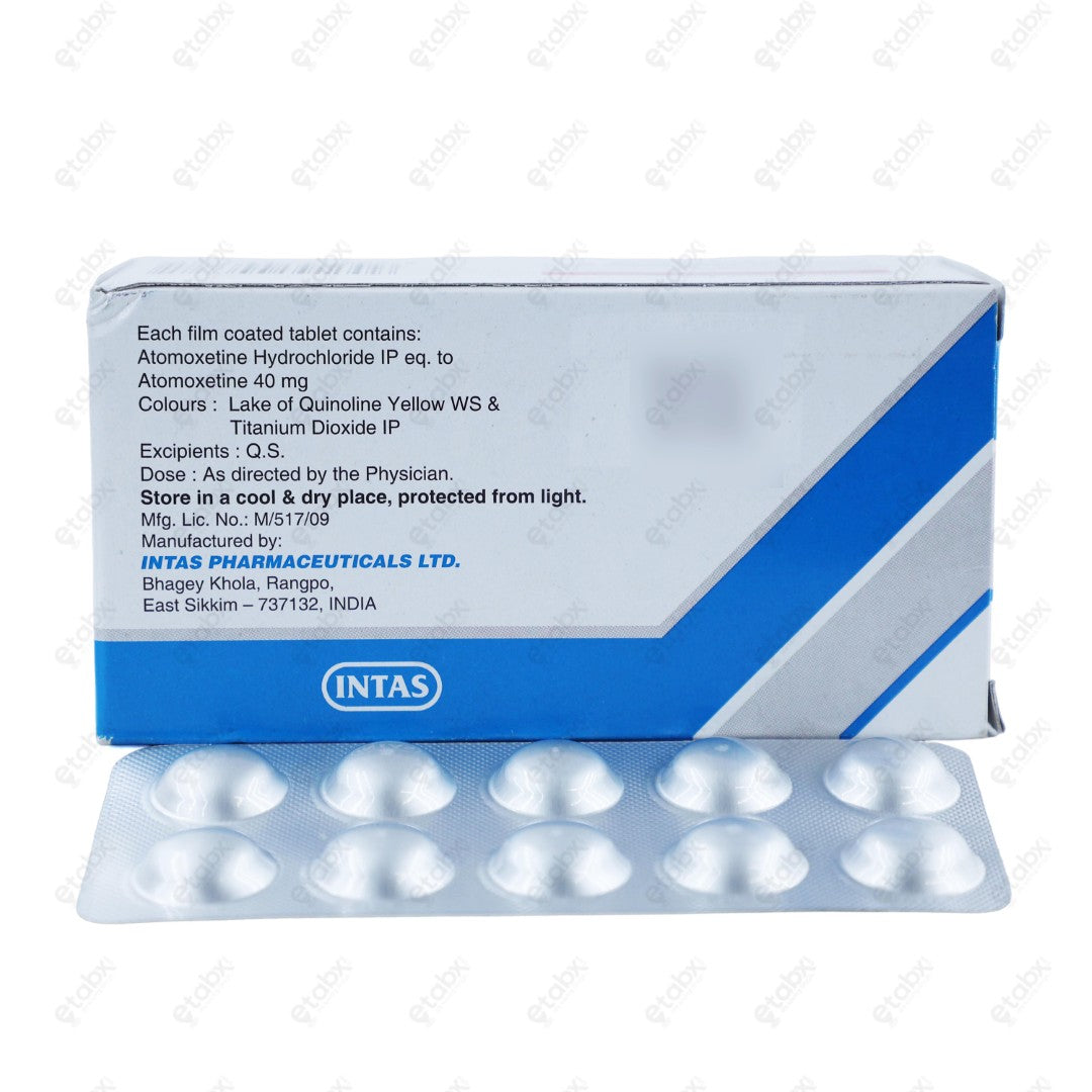 Axepta 40mg Tablets 10's