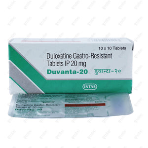 Duvanta 20mg Tablets 10's