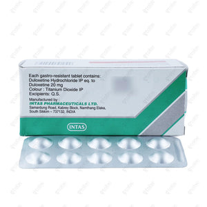Duvanta 20mg Tablets 10's