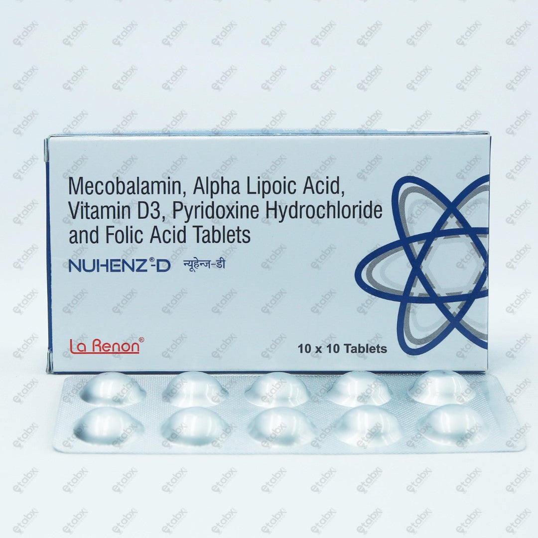 Nuhenz D Tablets 10's
