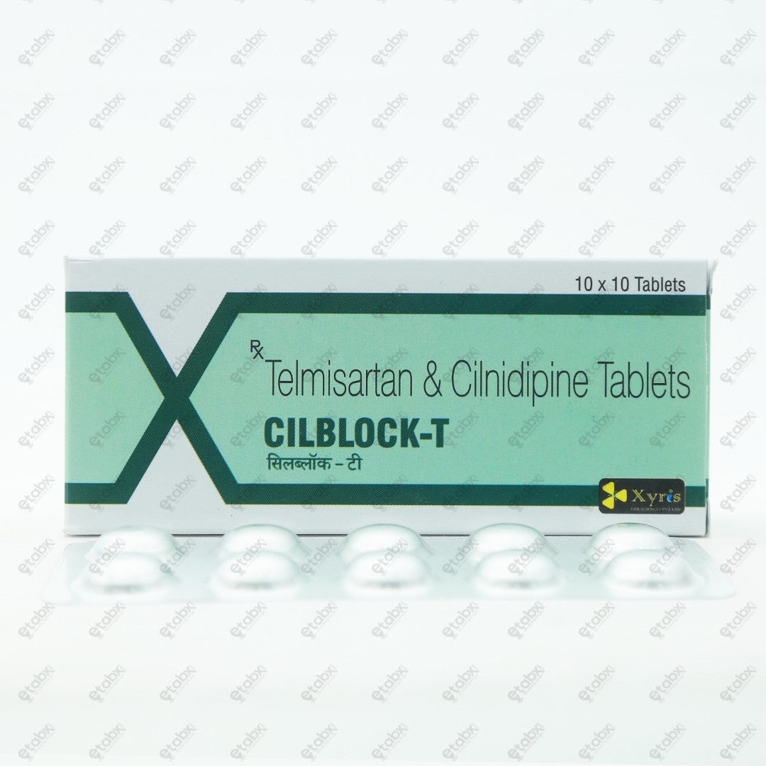 Cilblock T Tablet 10's