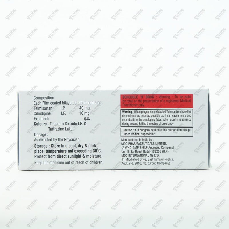 Cilblock T Tablet 10's