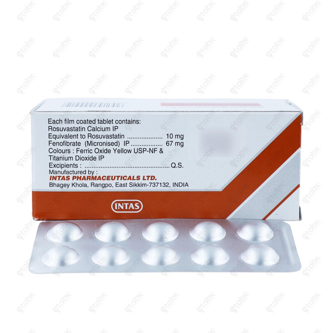 Arvast F 10 Tablet 10's