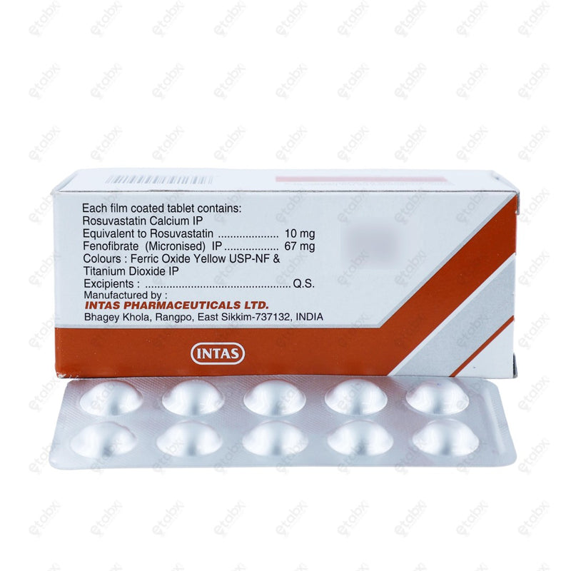 Arvast F 10 Tablet 10's