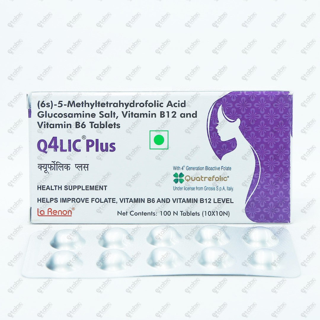 Q4LIC Plus Tablets 10's