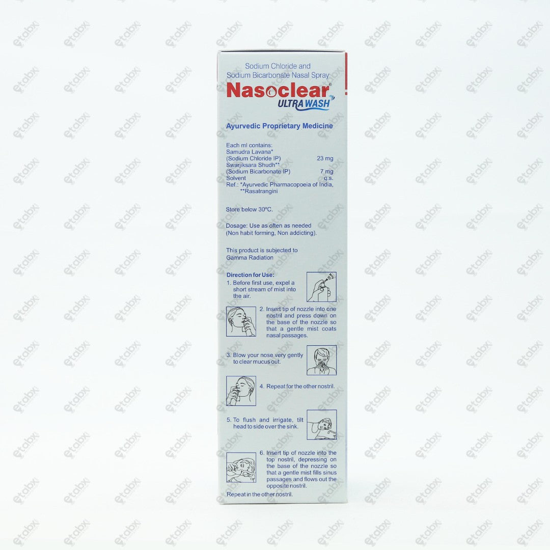 Nasoclear Ultra Wash Spray 100ml