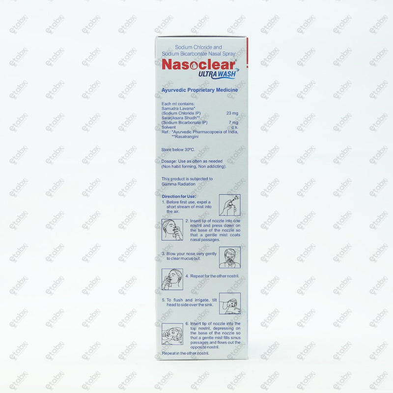 Nasoclear Ultra Wash Spray 100ml
