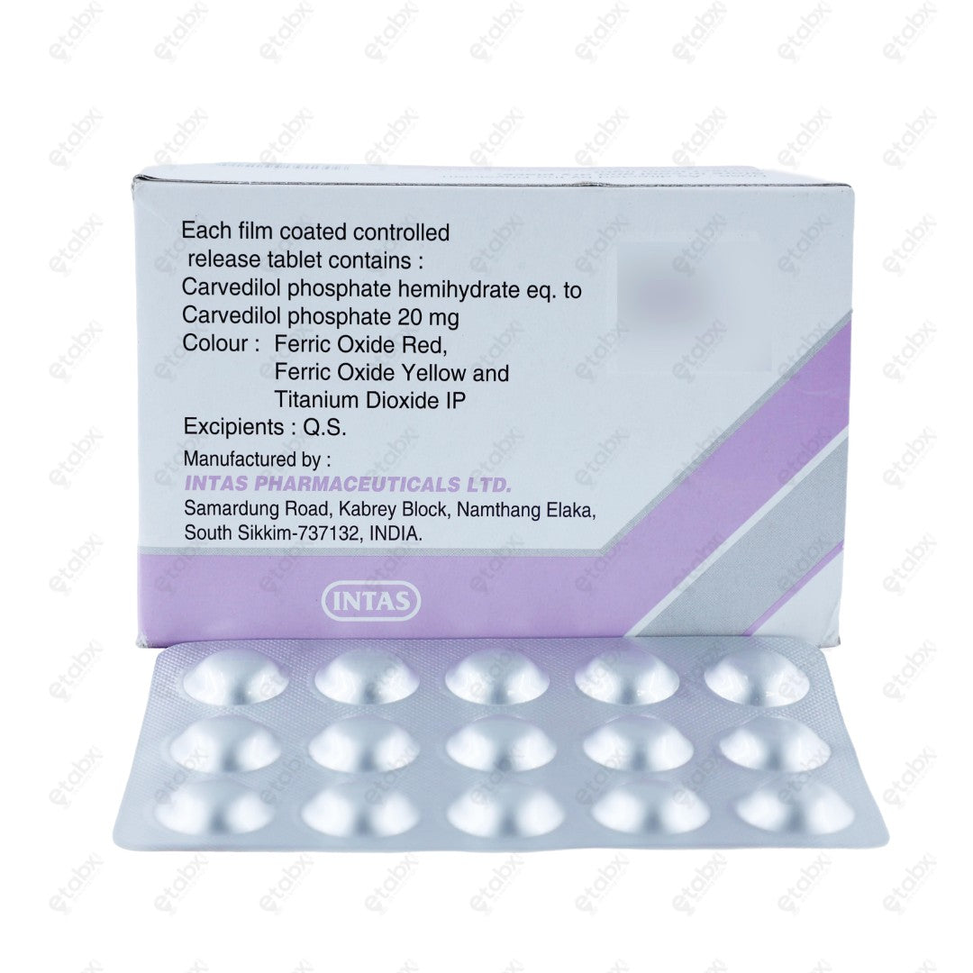Carca CR 20mg Tablet 15's