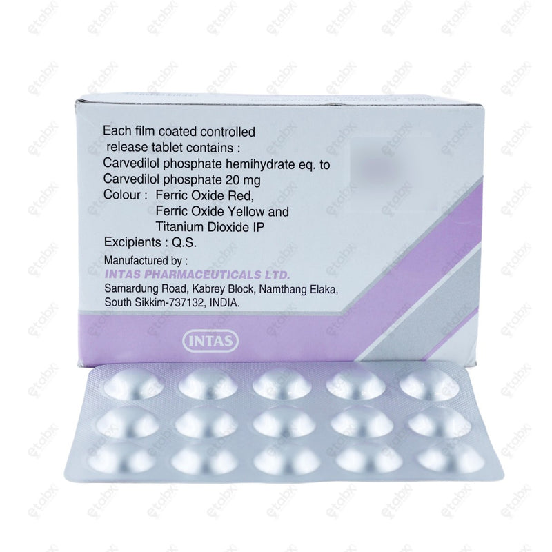 Carca CR 20mg Tablet 15's