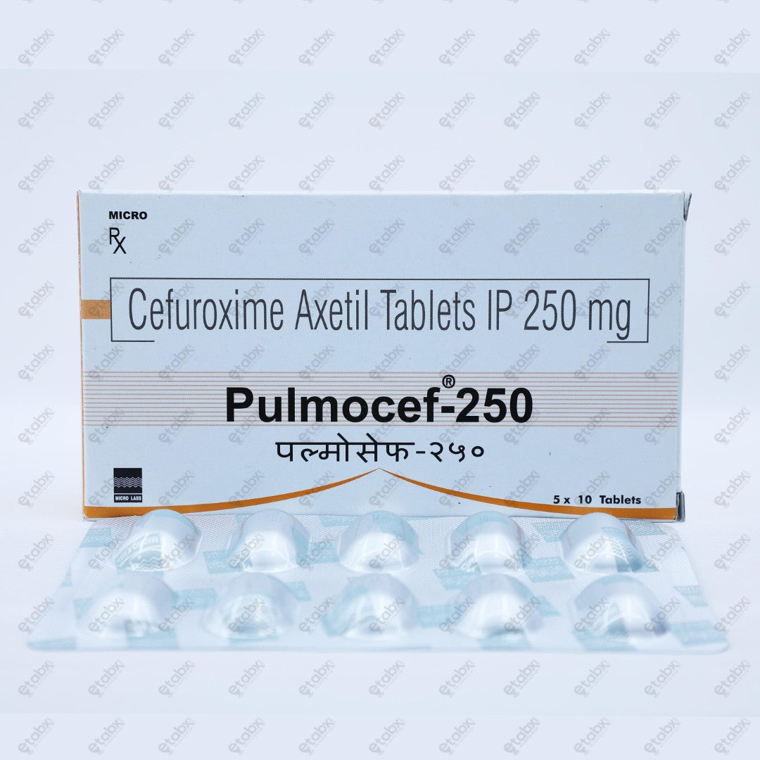Pulmocef 250mg Tablet 10's