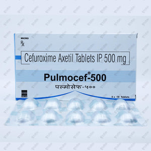 Pulmocef 500mg Tablet 10's