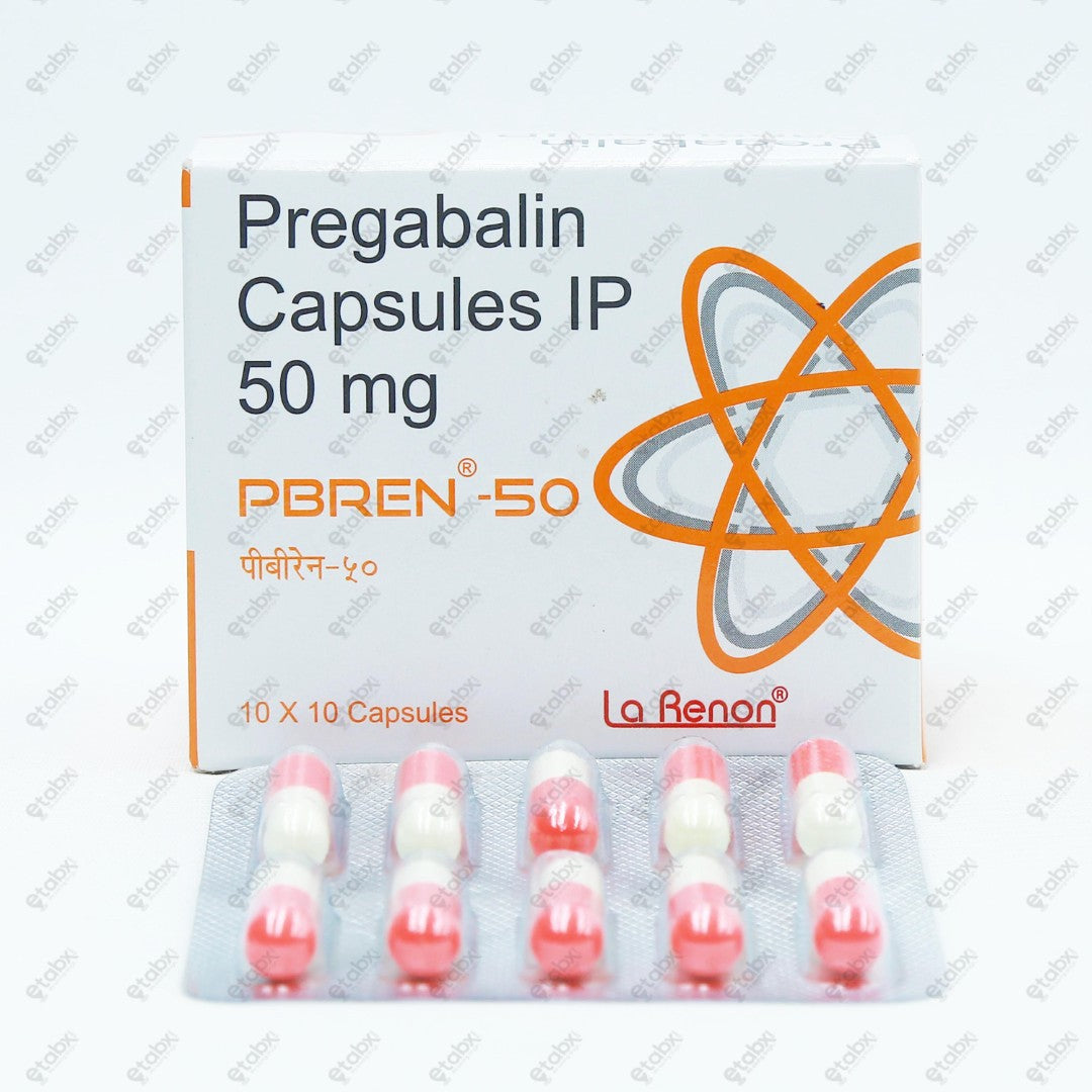 PBREN 50mg Capsule 10's