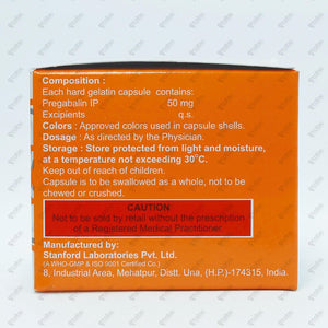 PBREN 50mg Capsule 10's