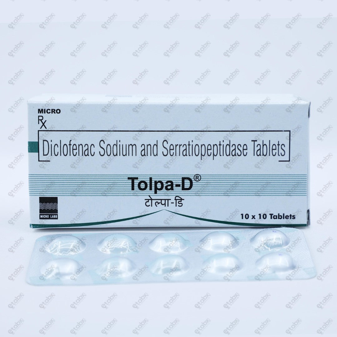 Tolpa D Tablets 10's