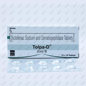 Tolpa D Tablets 10's