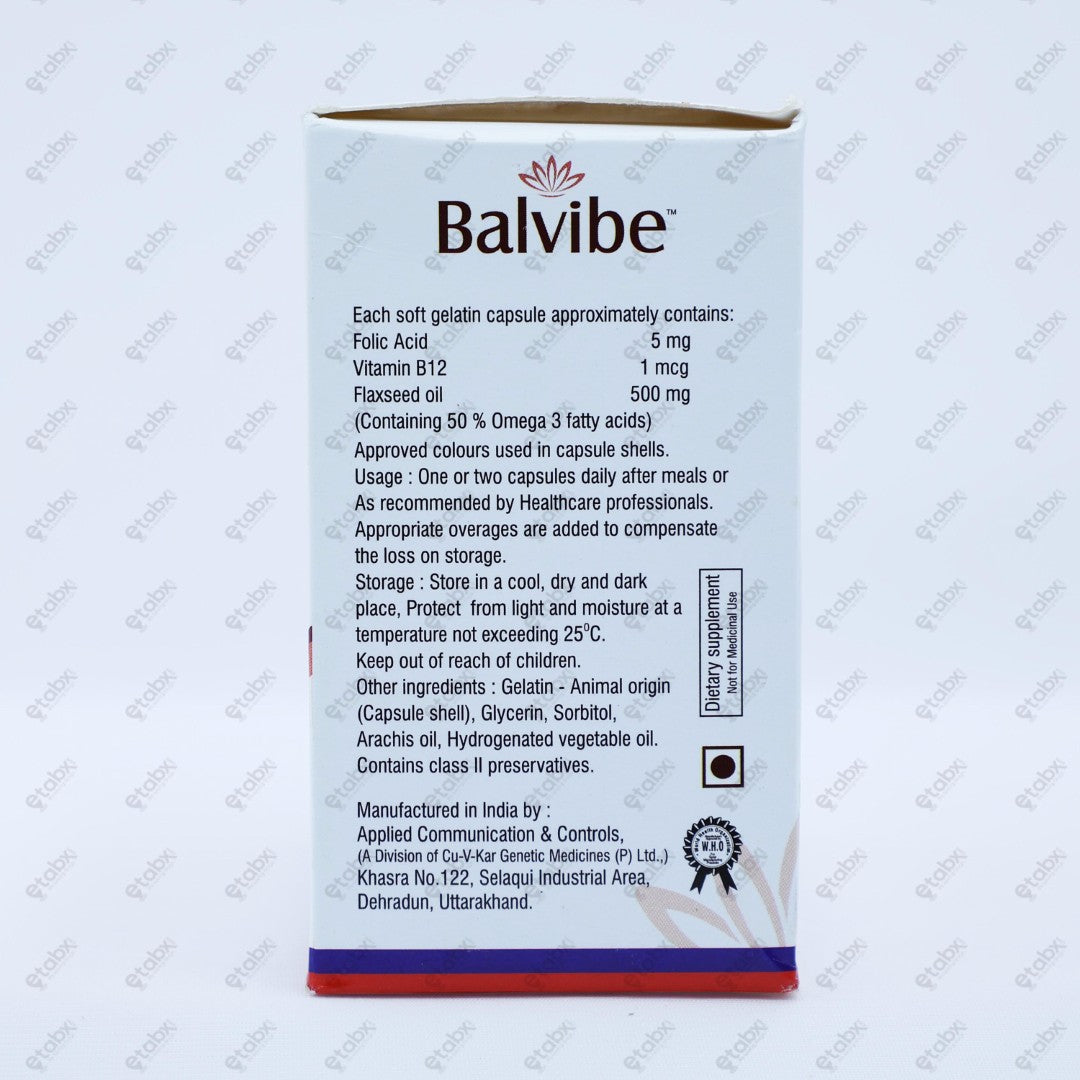 Balvibe Capsule 10's