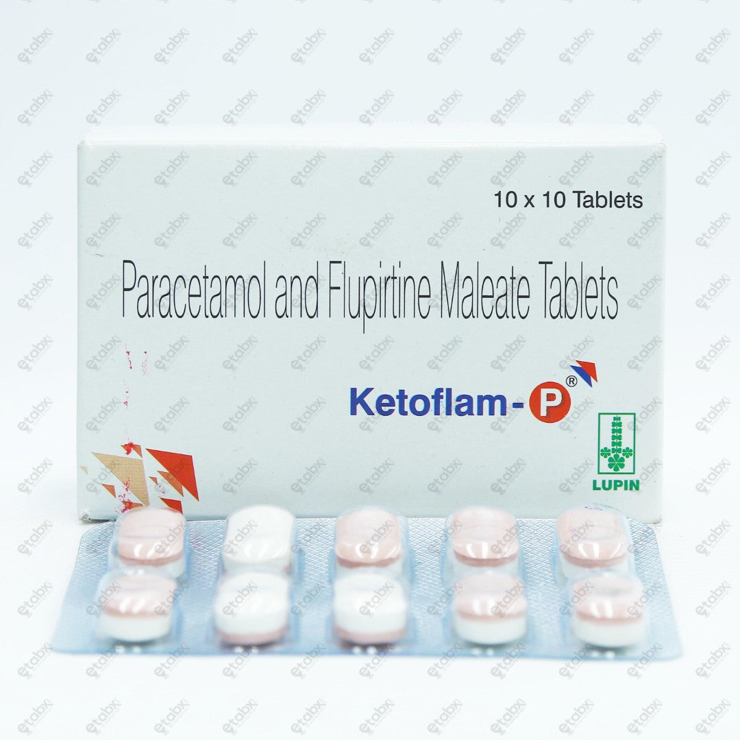 Ketoflam P Tablets 10's