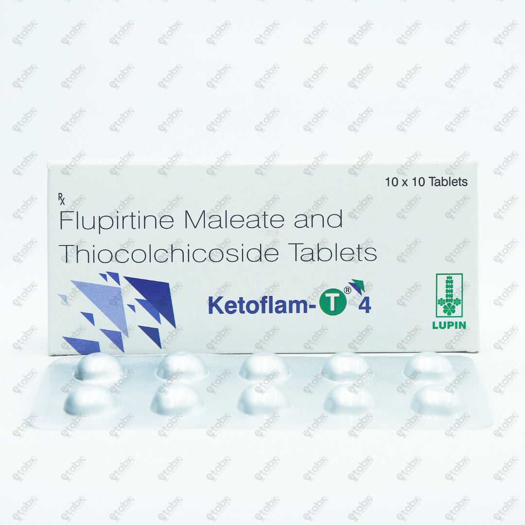 Ketoflam T4 Tablets 10'S