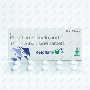 Ketoflam T4 Tablets 10'S