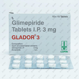 Glador 3mg Tablet 15's