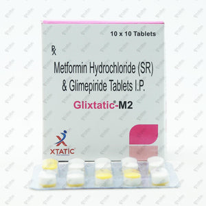 Glixtatic M2 Tablet 10's