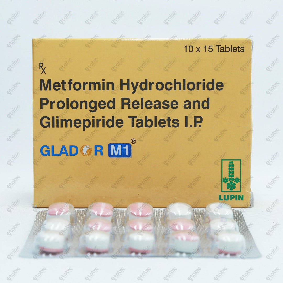 Glador M1 Tablets 15's