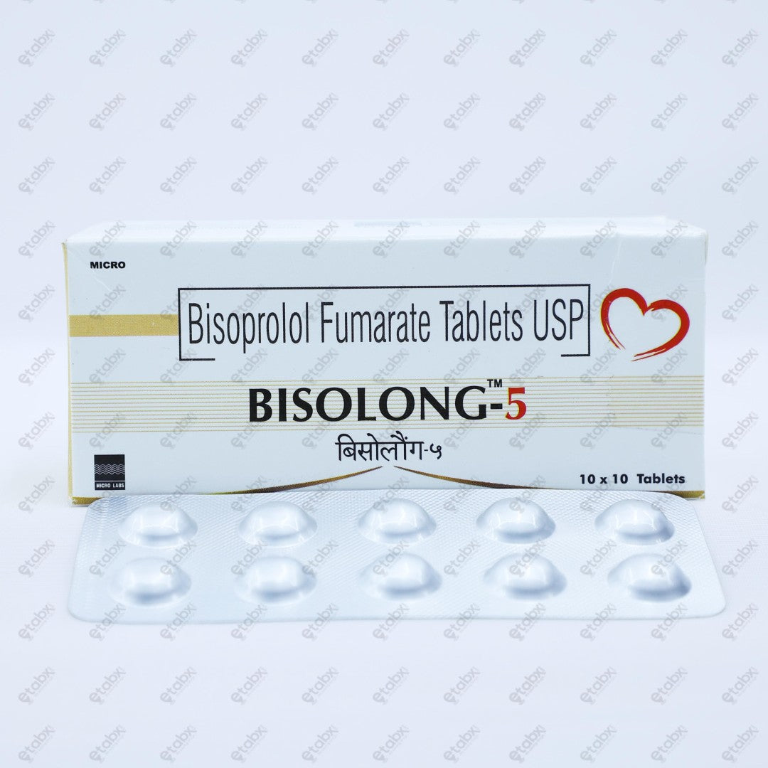 Bisolong 5mg Tablet 10's