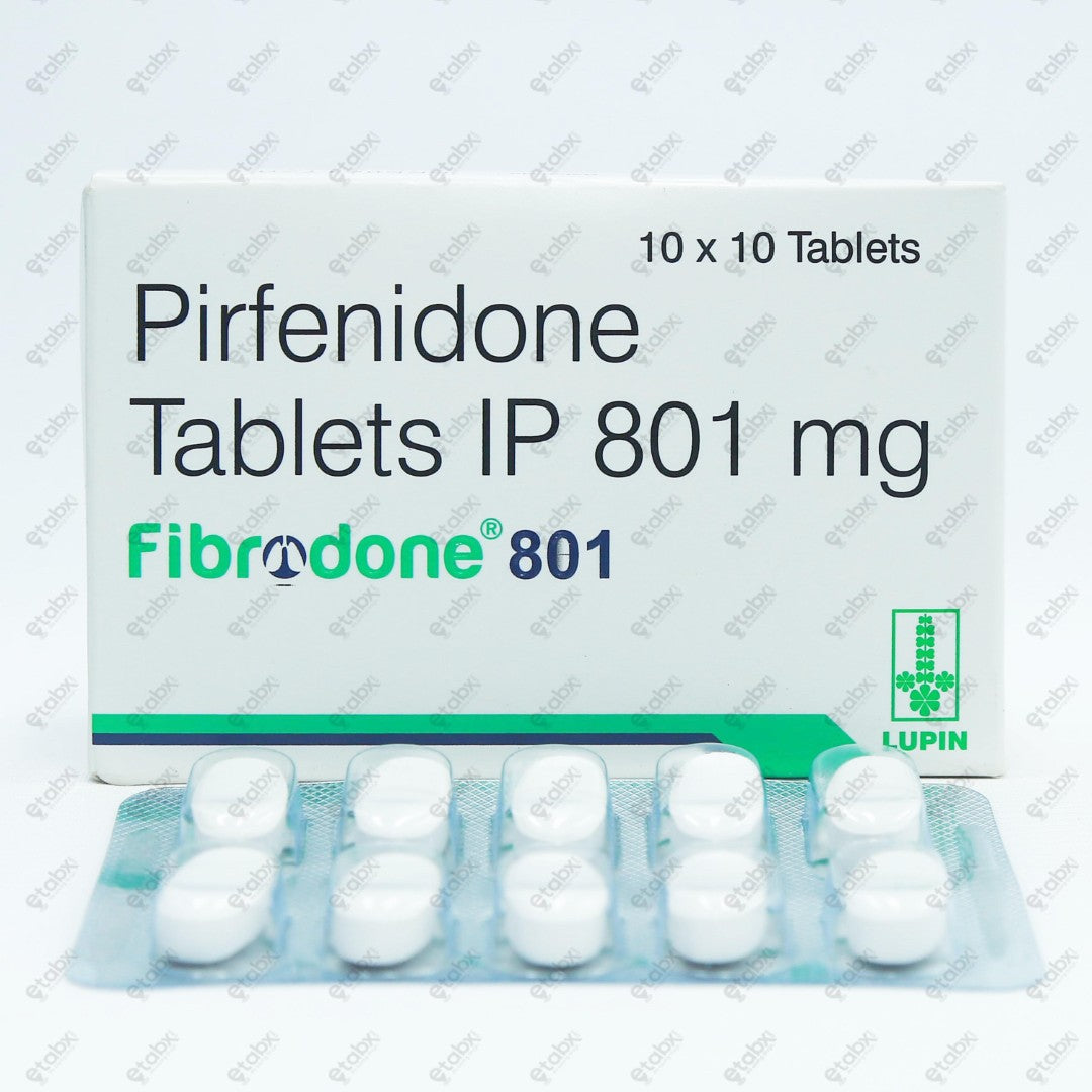 FIBRODONE 801mg Tablets (10's)