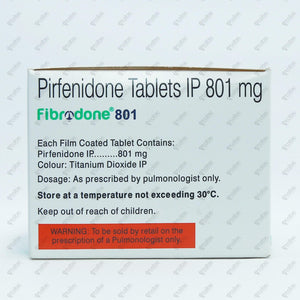 FIBRODONE 801mg Tablets (10's)