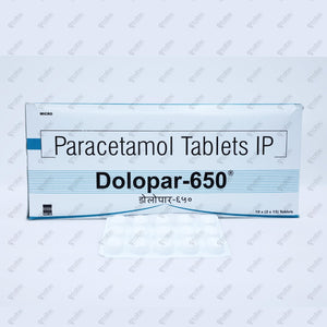 Dolopar 650mg Tablet 15's