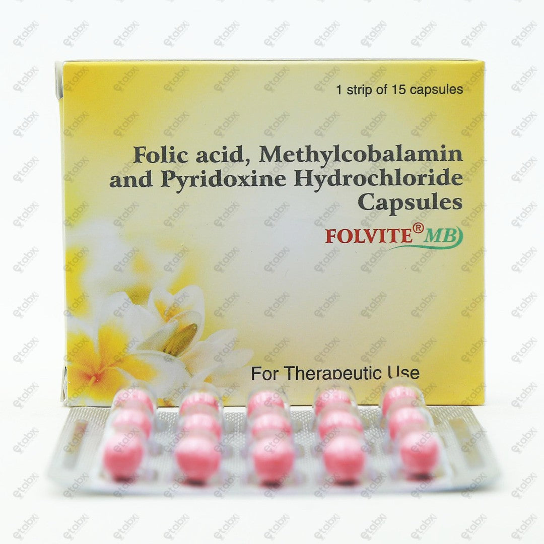 Folvite MB Capsule 15's