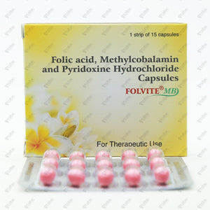 Folvite MB Capsule 15's