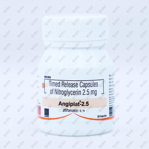 Angiplat 2.5mg Capsule 25's