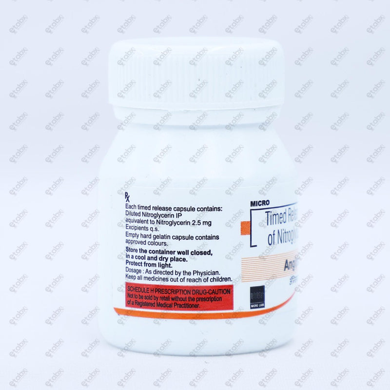 Angiplat 2.5mg Capsule 25's
