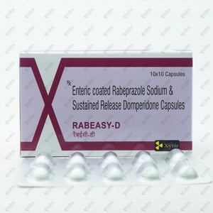 Rabeasy D Tablets 10's