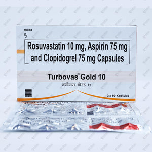 Turbovas Gold 10 Capsule 10's