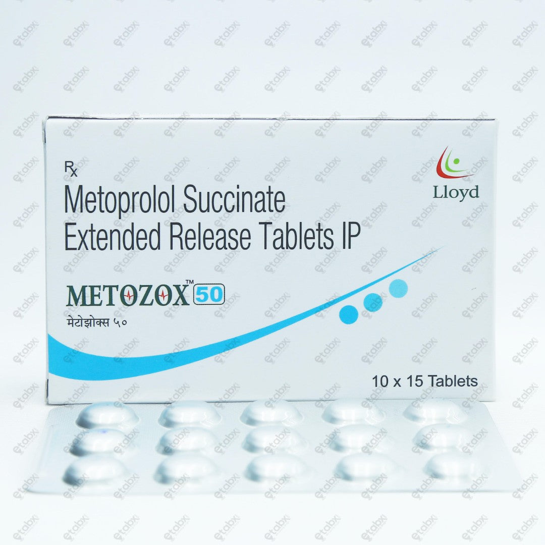 Metozox 50 Tablet 15's