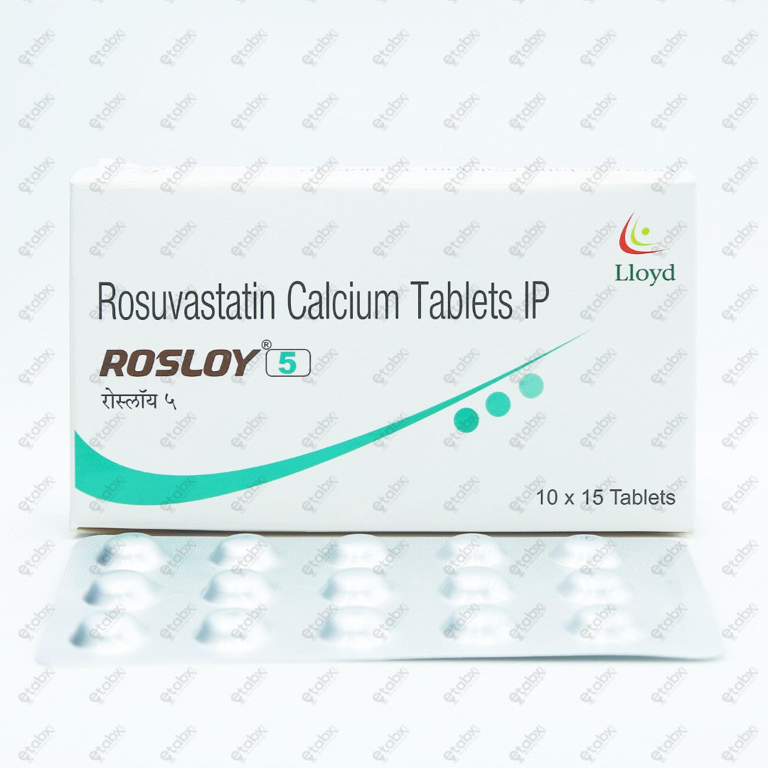 ROSLOY 5mg Tablet 15's