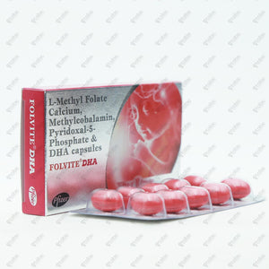 FOLVITE DHA Tablets 10's