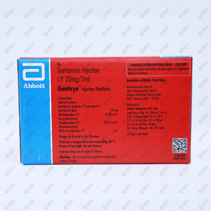 Genticyn 20mg Injection 2ml