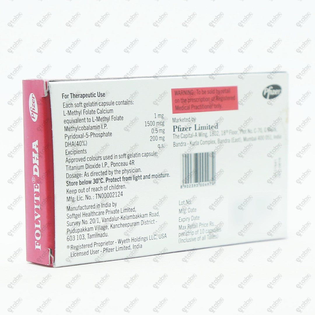 FOLVITE DHA Tablets 10's