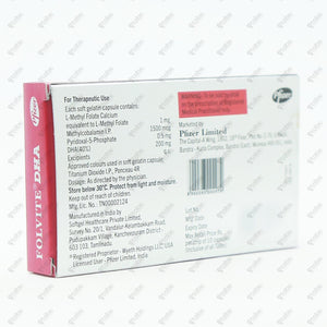 FOLVITE DHA Tablets 10's