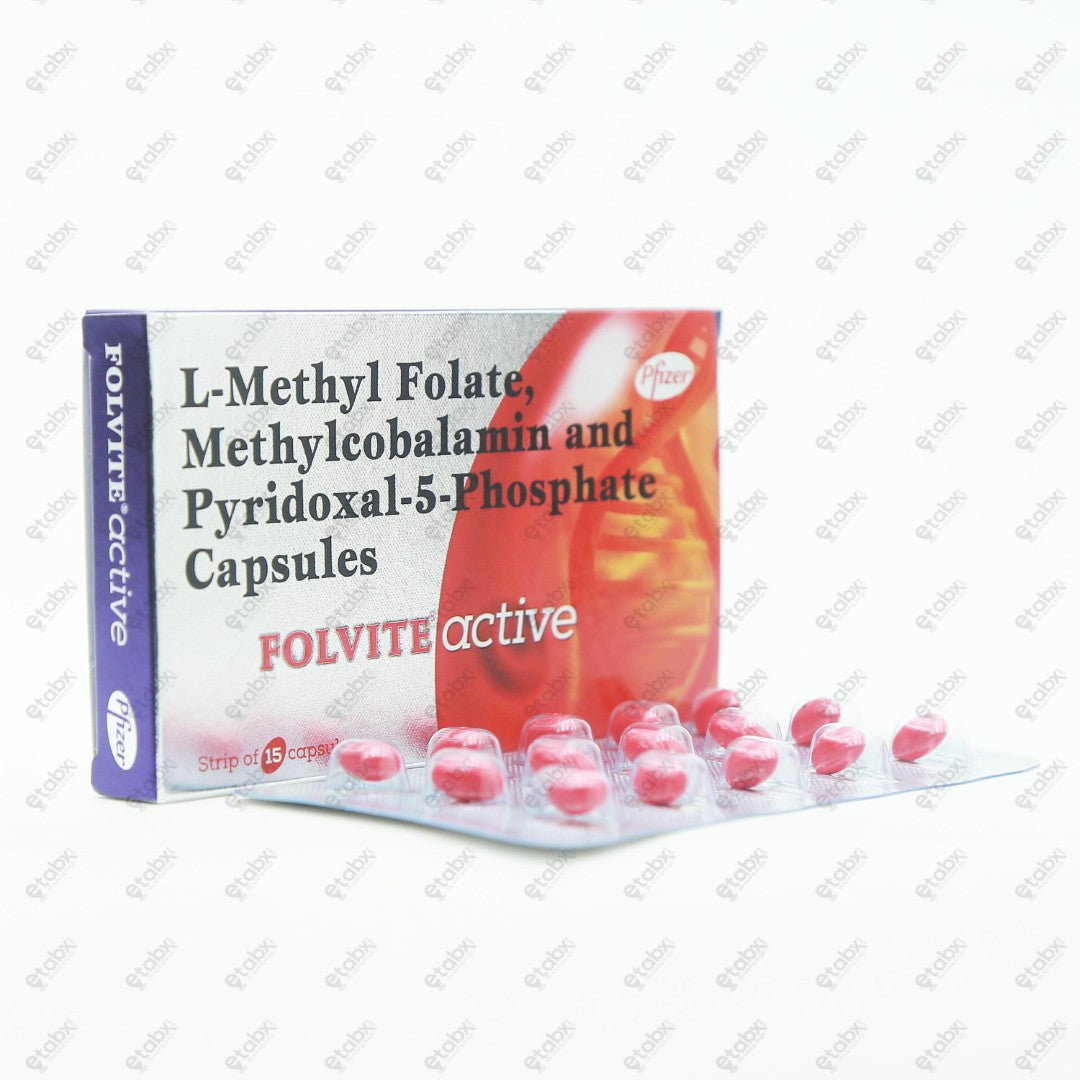Folvite Active Capsule 15's