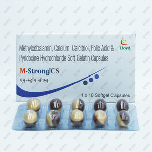 M Strong CS Tablet 10's