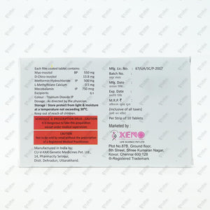 XENOSITOL M Tablets 10's