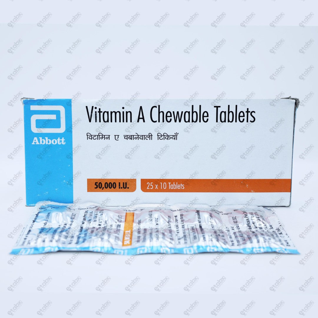 Vitamin A Chew Tablets 10's