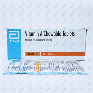 Vitamin A Chew Tablets 10's